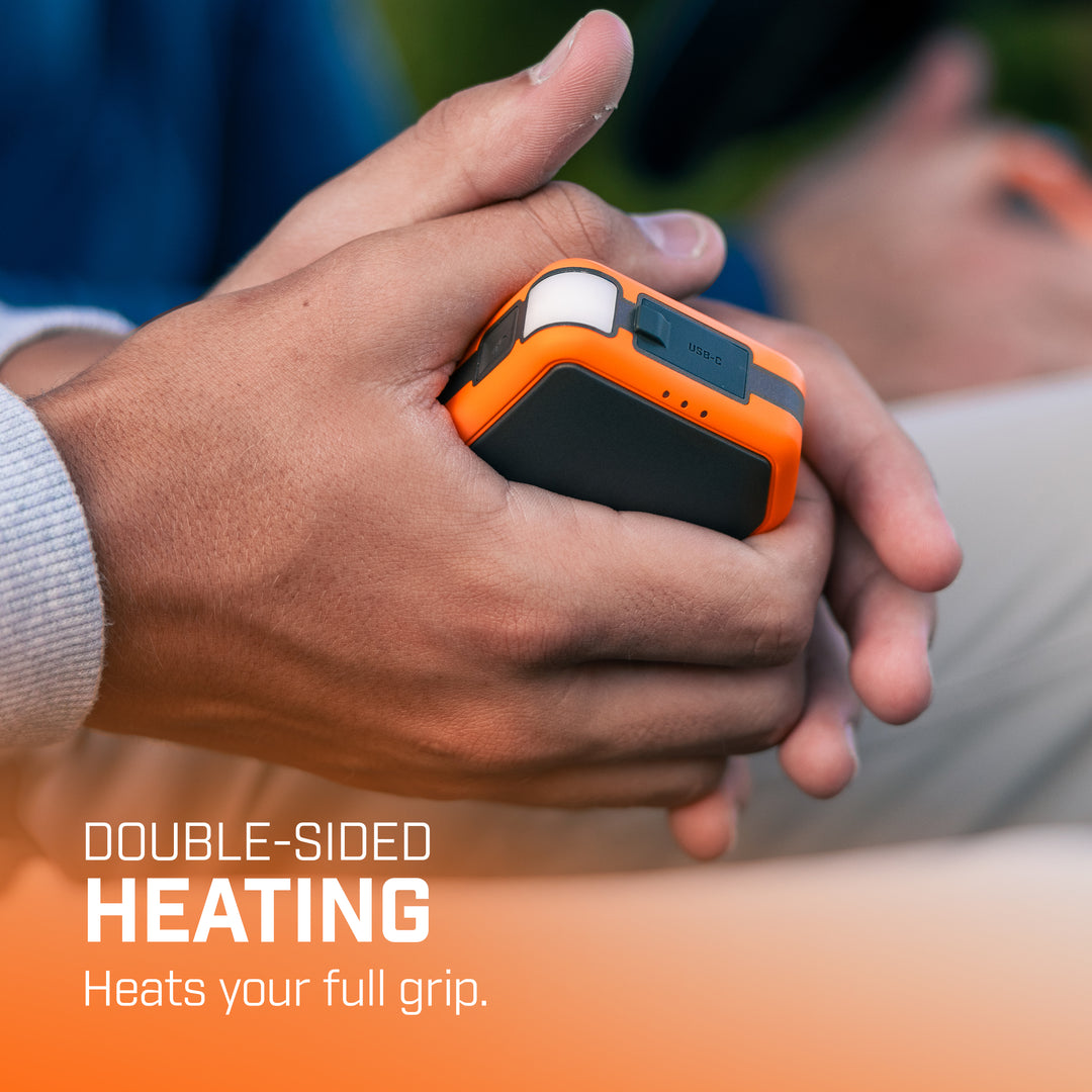 Hand Warmer With Integrated Flashlight 5,100mAh | Rechargeable