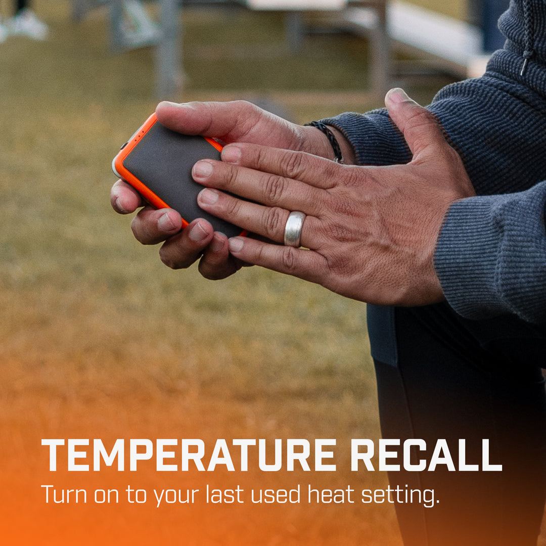 Hand Warmer With Integrated Flashlight 5,100mAh | Rechargeable