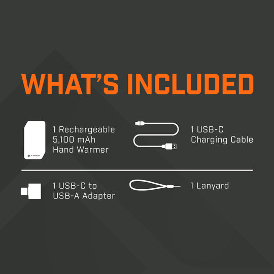 Hand Warmer With Integrated Flashlight 5,100mAh | Rechargeable