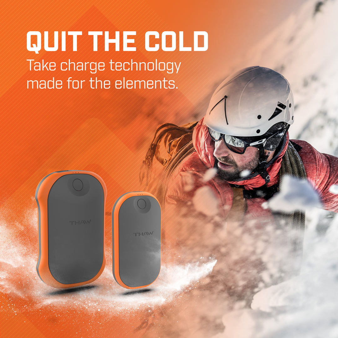 Dual Purpose Power Bank and Large Rechargeable Hand Warmer 10,000mAh