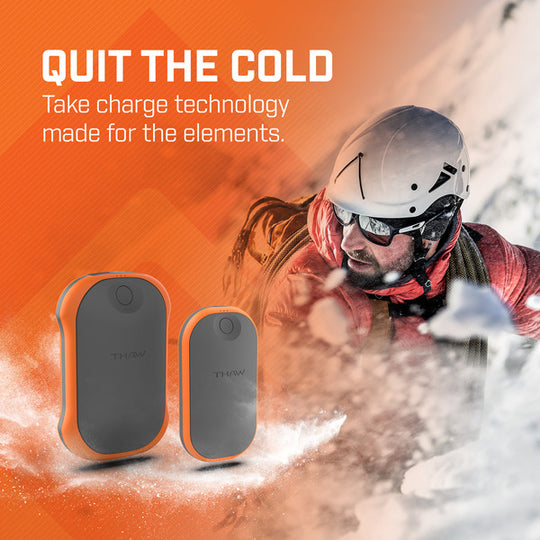 Dual Purpose Power Bank and Small Rechargeable Hand Warmer 5,000mAh